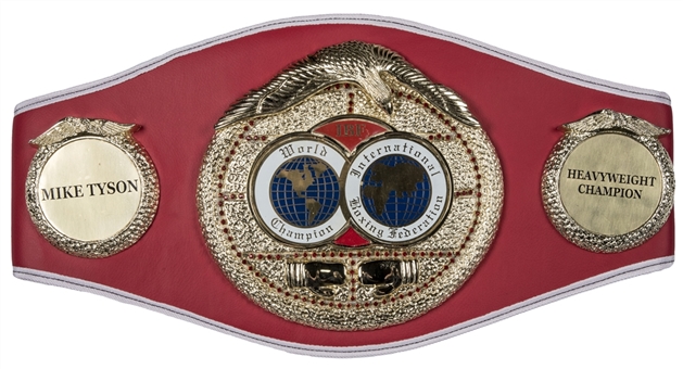Mike Tyson Signed IBF Champion Belt (PSA/DNA)